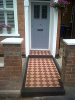 Path laid to client's design